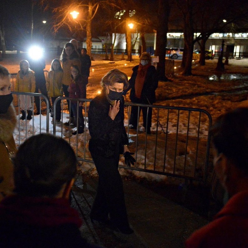 الملكة سونيا في افتتاح مهرجان جلوجر في كونغسبيرغ