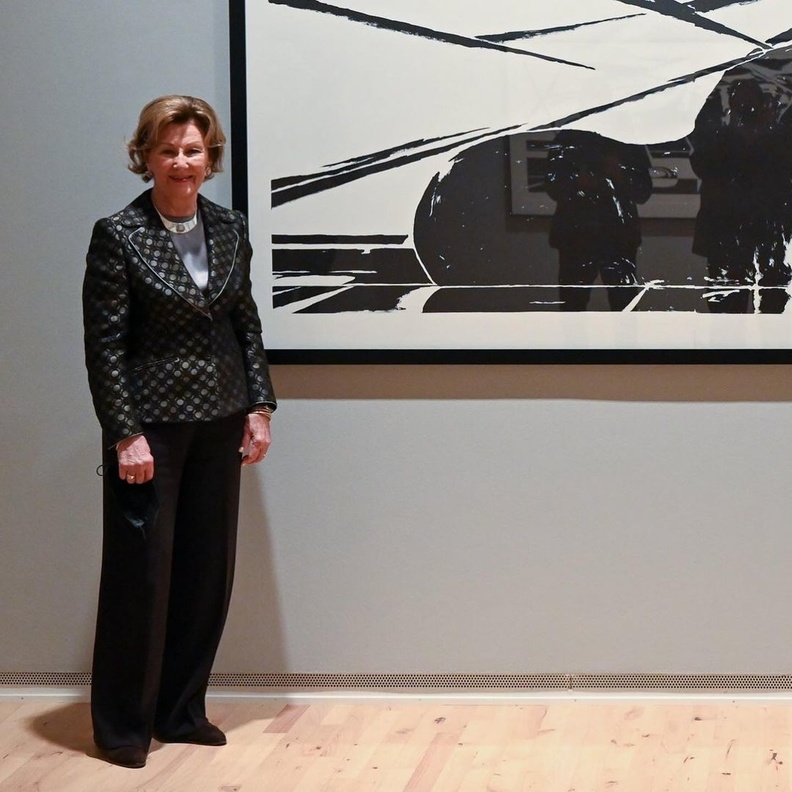 الملكة سونيا تفتتح معرض " State of the Art" في متحف هوغار للفنون