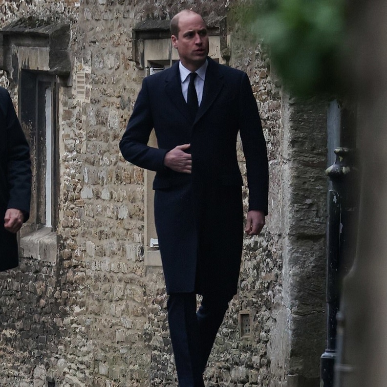 الأمير وليام في جنازة معلمة البولو التي علمته وشقيقه رياضة البولو في الصغر