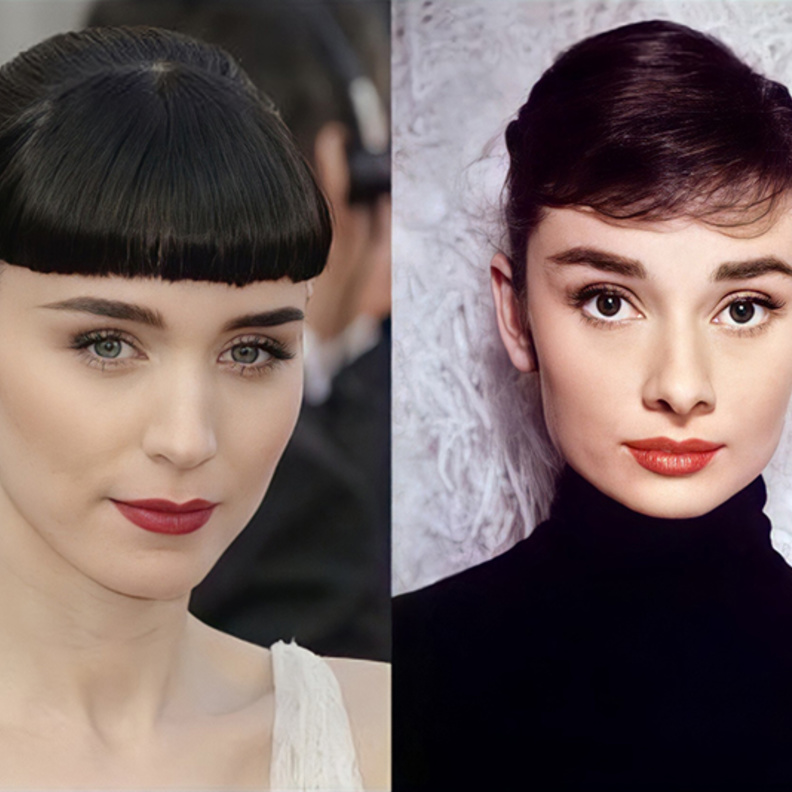 اودري هيبورن وروني مارا