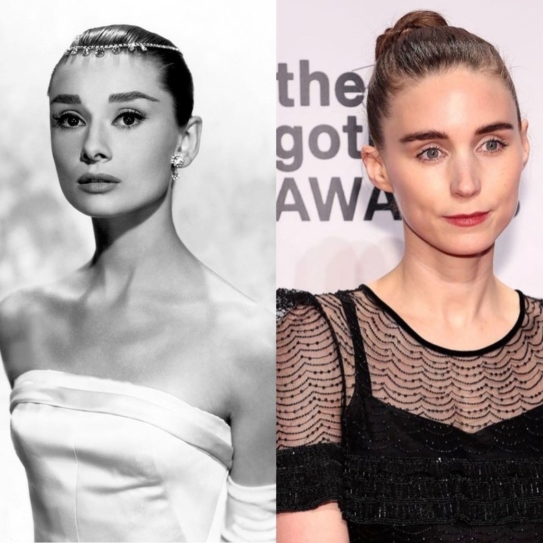 اودري هيبورن وروني مارا