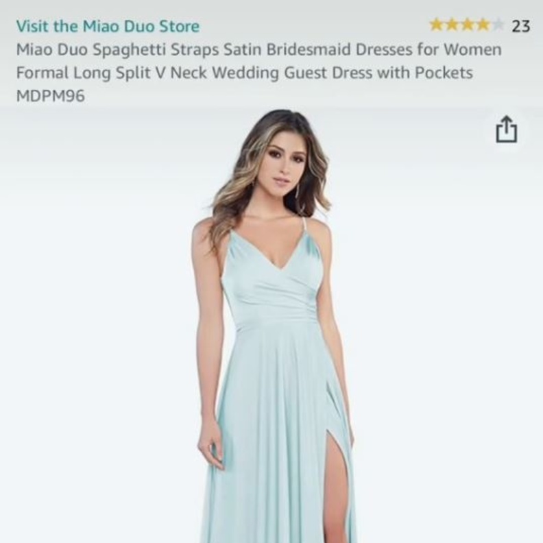 خيبة أمل عروس في فستان وصيفة الشرف