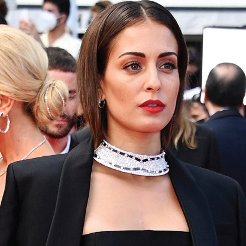 الممثلة هبة عبوك بمجوهرات "بولغري" Bvlgari في مهرجان كان السينمائي