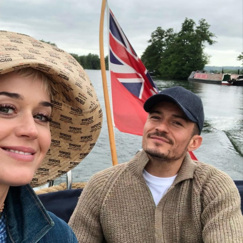 كاتي بيري وأورلاندو بلوم