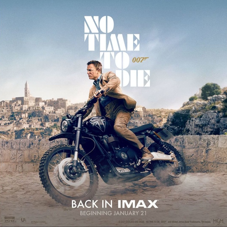 إعادة طرح فيلم "No Time to Die" في السينما