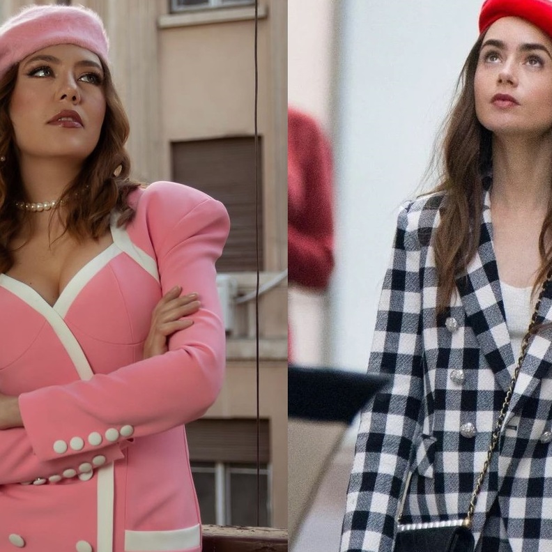 ليلي كولينز ورحمة حسن 