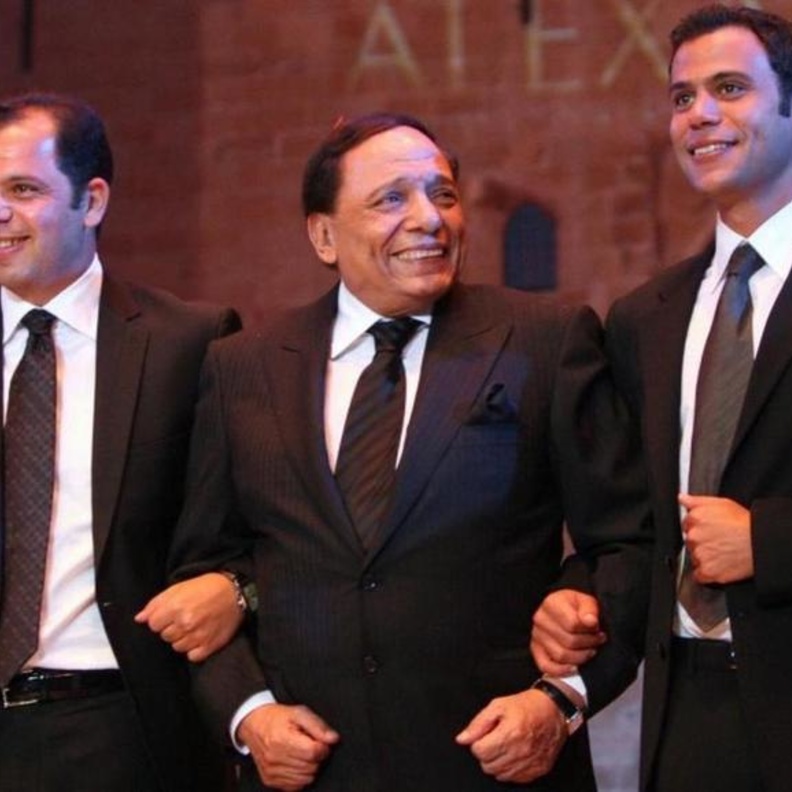 عادل إمام وأبنائه