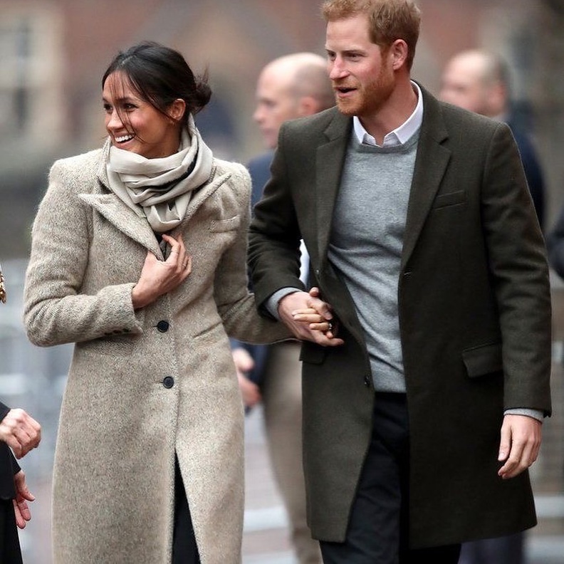 الأمير هاري وزوجته ميغان ماركل