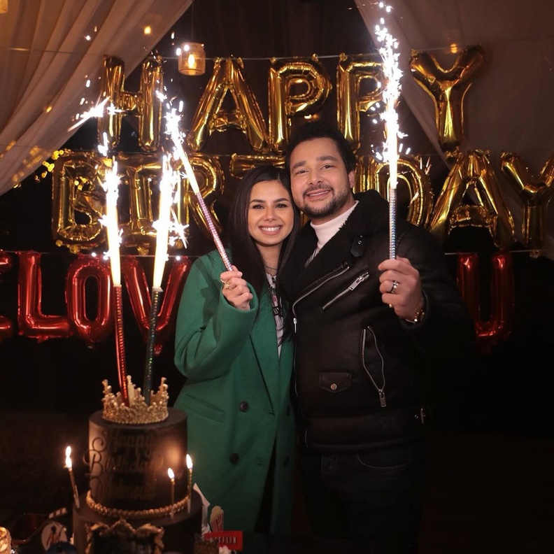 منة عرفة ومحمود المهدي