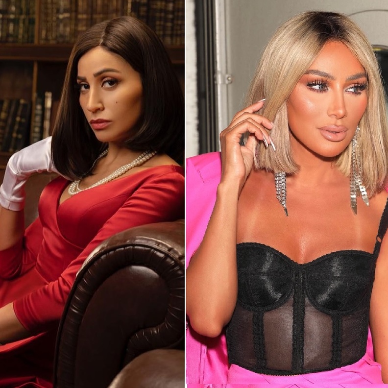 مايا دياب ودينا الشربيني