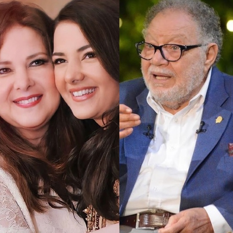 يحيى الفخراني ودنيا سمير غانم ووالدتها