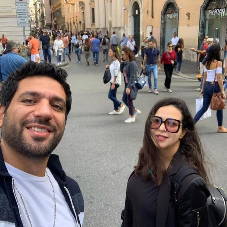 ايمي سمير غانم وحسن الرداد