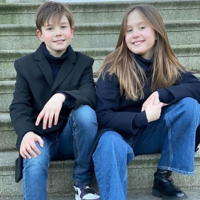 الأمير فنسنت والأميرة جوزفين يحتفلان بعيد ميلادهما 11