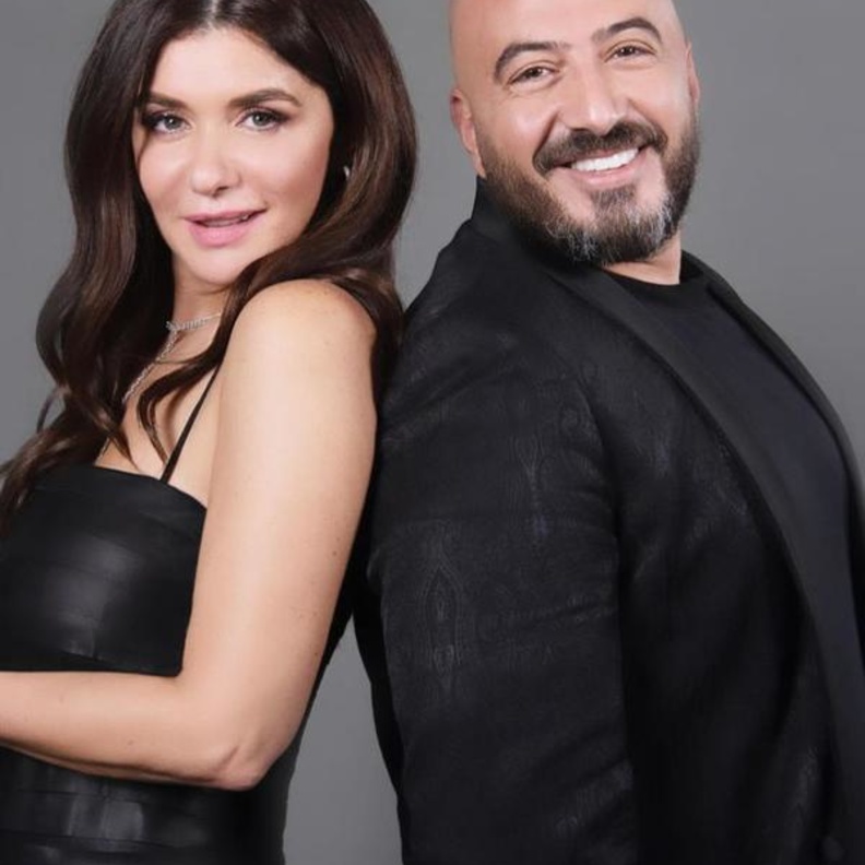 مجدي الهواري وغادة عادل