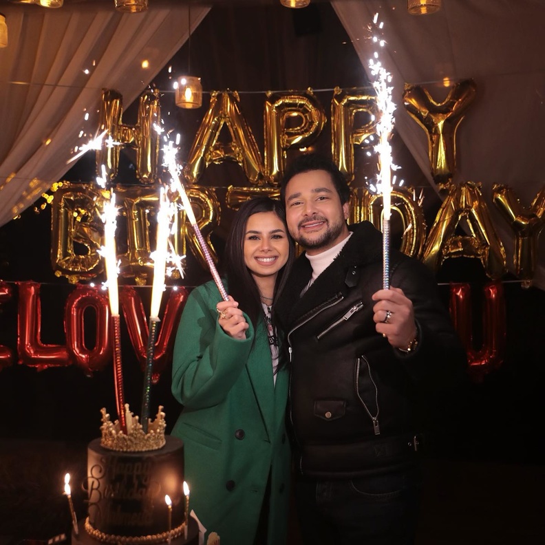 منة عرفة ومحمود المهدي 