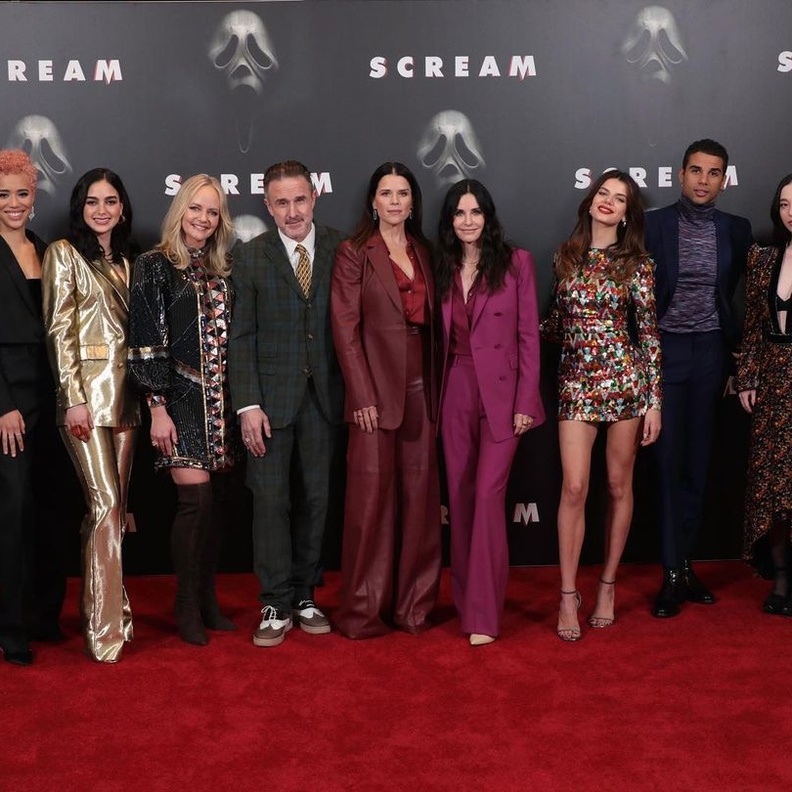 نجوم فيلم Scream