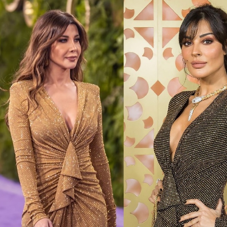 نانسي عجرم ونادين نجيم 