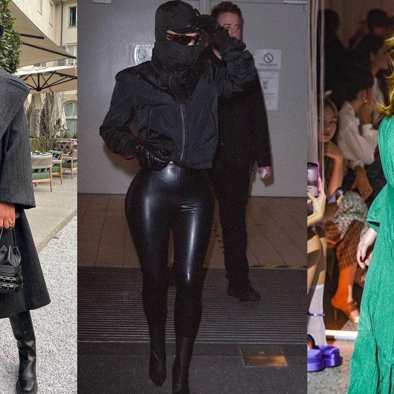 إطلالات النجمات في أسبوع الموضة في ميلانو 