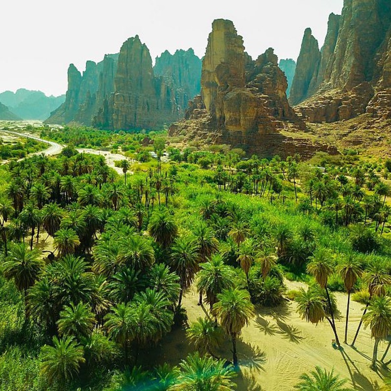 وادي الديسة.. سحر الطبيعة الخلابة والأجواء الساحرة في تبوك