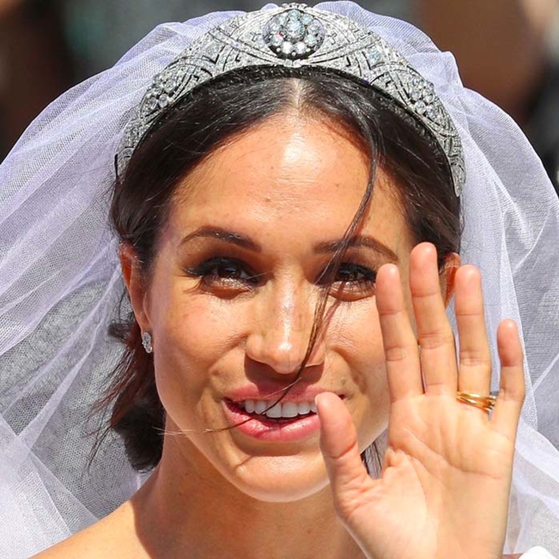 تصفيفة زفاف ميغان ماركل Meghan Markle دوقة ساسيكس