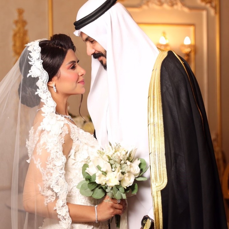 تصوير عروسين بكاميرا المصورة شذى عبدالله