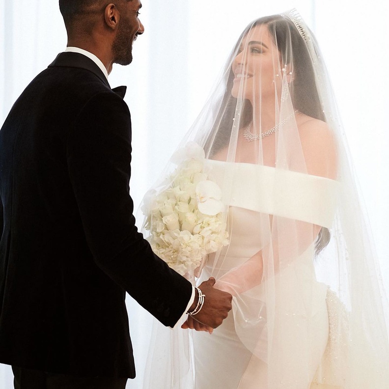 حفل زفاف منى قطان انستقرام@monakattan