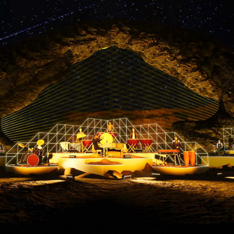 سيمفونية تحت النجوم.. تجربة موسيقية ساحرة في سماء العلا