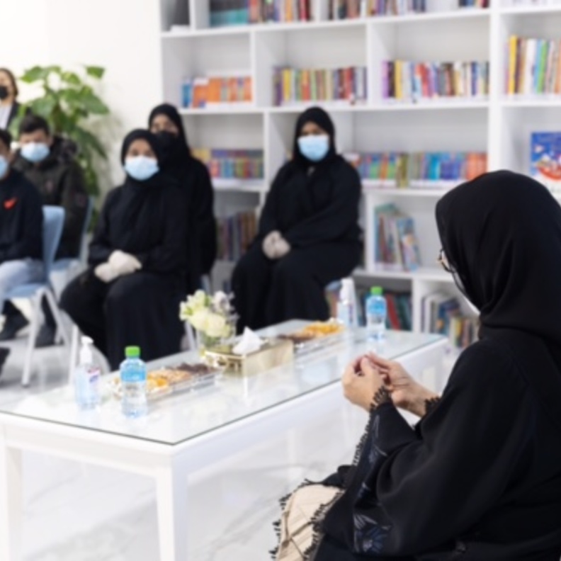 صور خلال زيارة قرينة حاكم الشارقة الشيخة جواهر بنت محمد القاسمي الى مركز القلب الكبير التعليمي