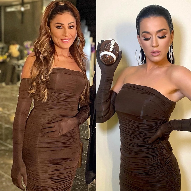 كاتي بيري ودينا الشربيني