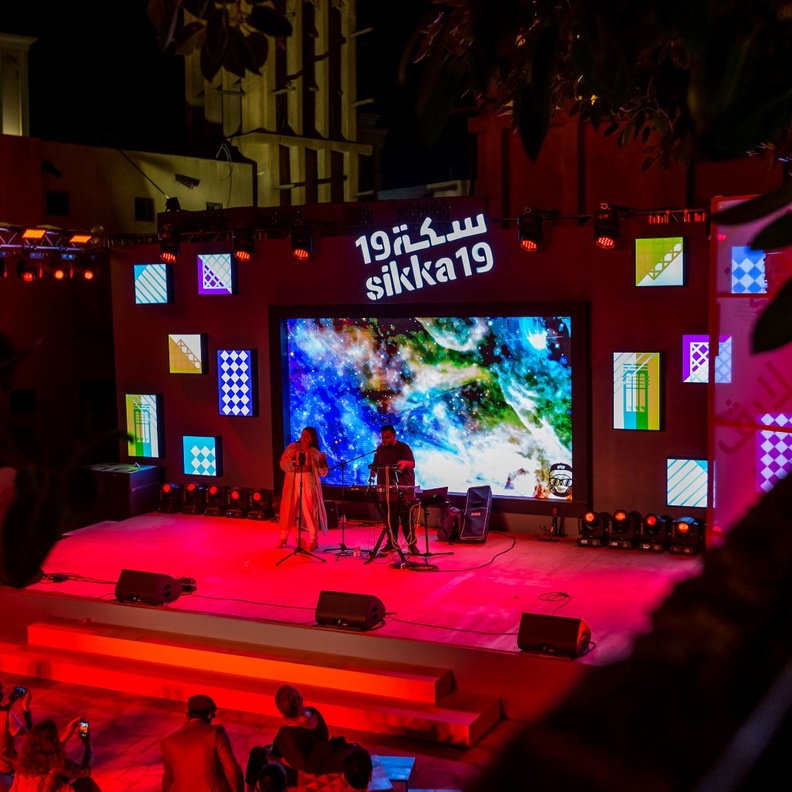 مهرجان سكة للفنون والتصميم- المصدر وام