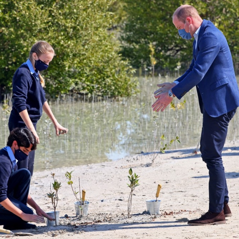 "البيئة" القضية الأكثر أهمية على قائمة الأمير ويليام خلال زيارته الأولى للإمارات 