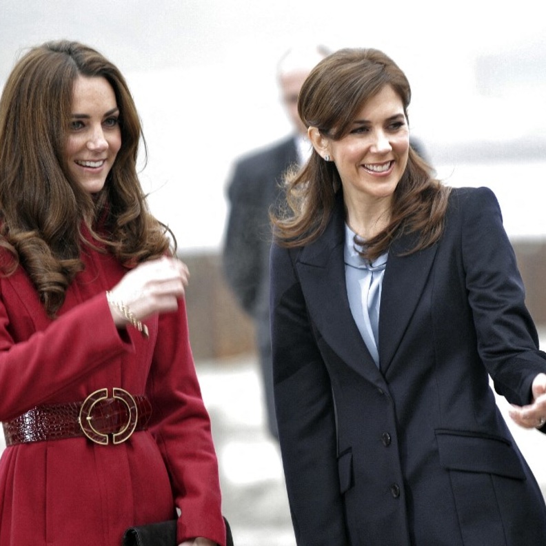 كيت ميدلتون والأميرة ماري 