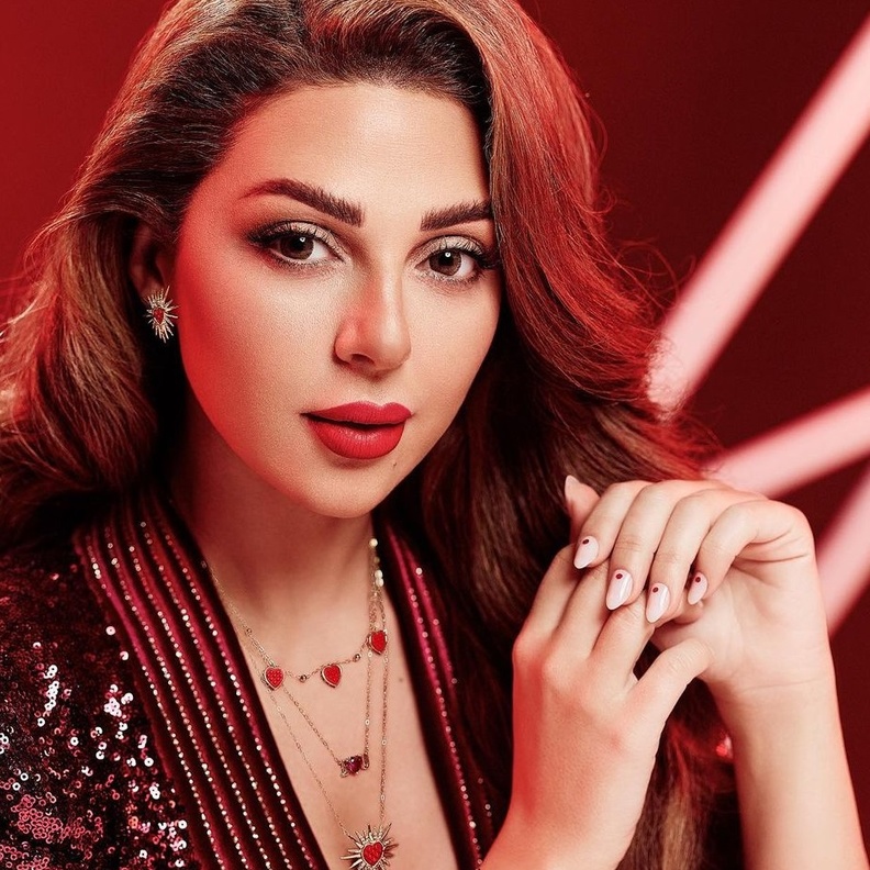 مناكير على طريقة ميريام فارس - الصورة من حسابها على انستغرام