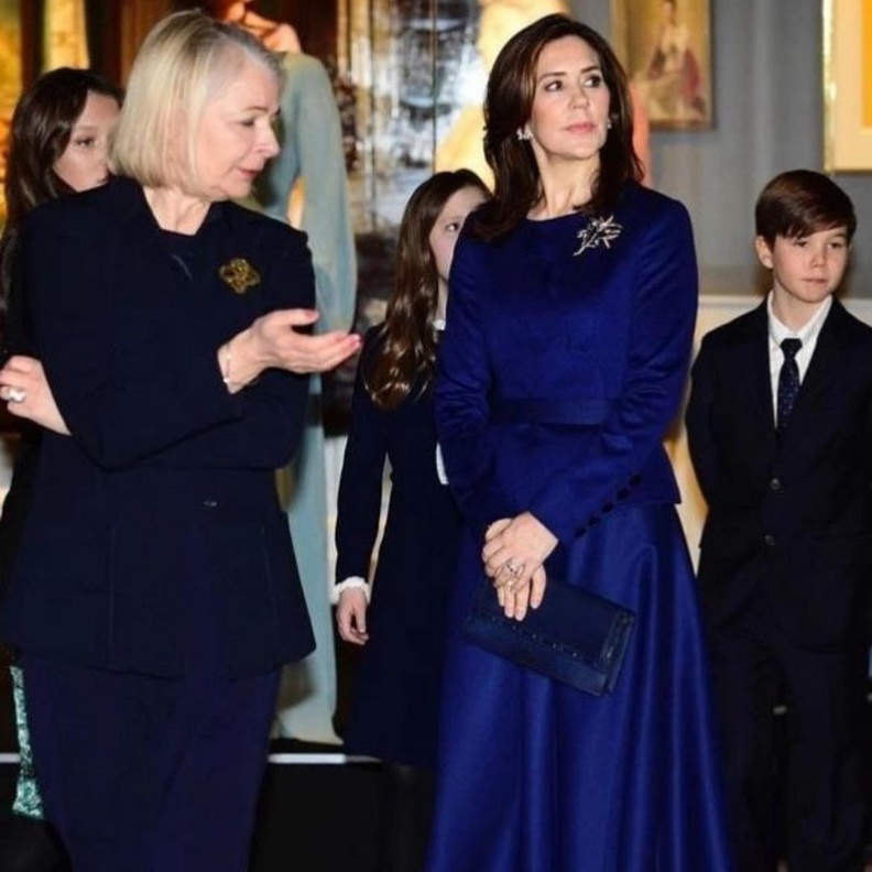 الأميرة ماري تفتتح معرض جديد في قصر فريدريكسبورج