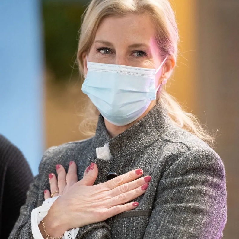 كونتيسة وسكس تقوم بزيارة عمل مؤثرة في يوم عيد الحب