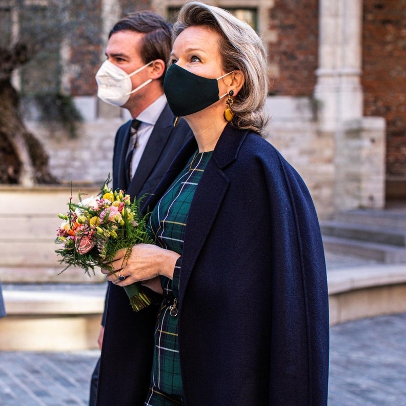 الملكة ماتيلد تزور لأكاديمية KASK والمعهد الموسيقي الملكي في غنت