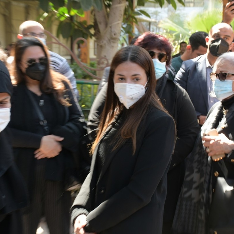 جنازة الفنانة جالا فهمي