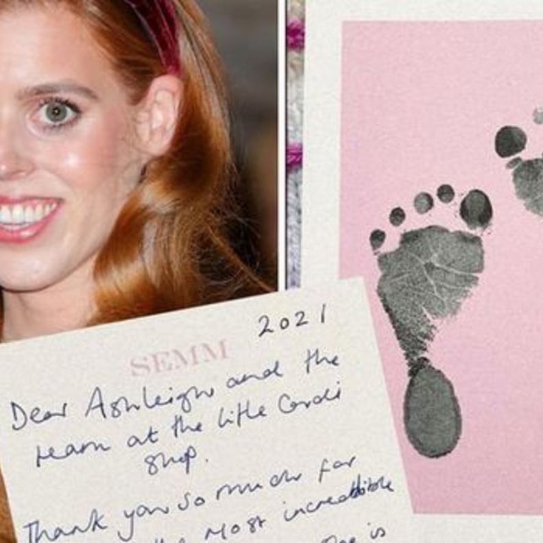 الأميرة بياتريس توجه رسالة شكر لأحد معجبيها بعد إرساله لهدية لطفلتها سيينا