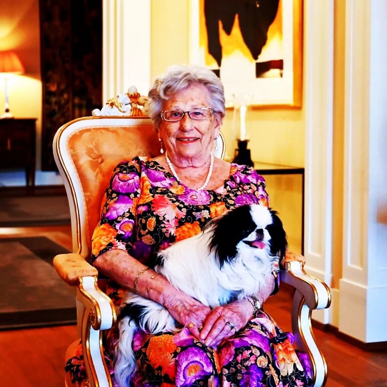 الأميرة استريد أميرة النرويج تحتفل بعيد ميلادها 90