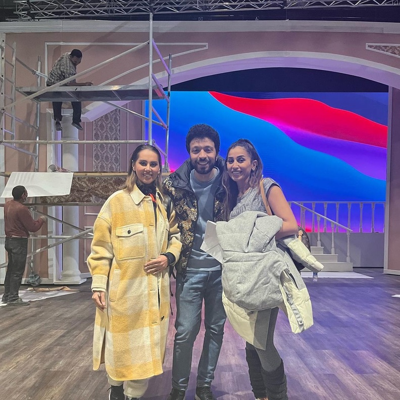 ياسمين رئيس ودينا الشربيني