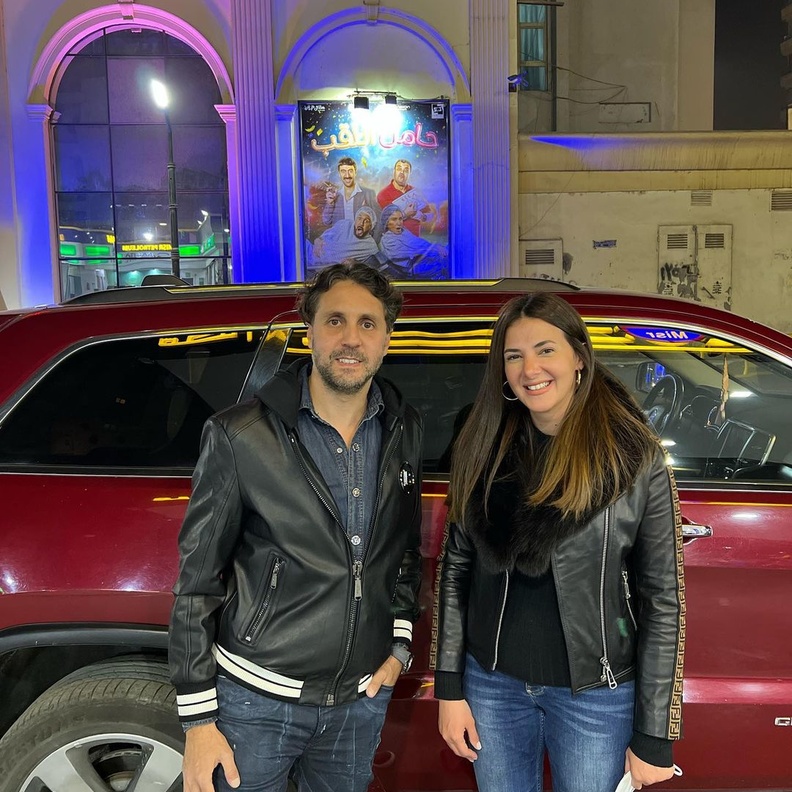 دنيا سمير غانم وهشام ماجد