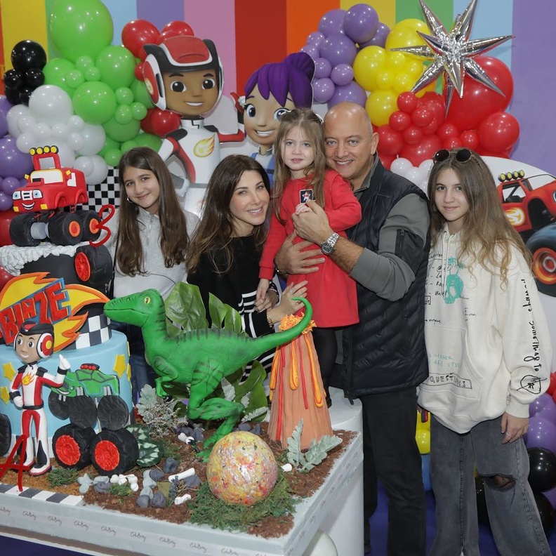 عيد ميلاد ابنة نانسي عجرم 