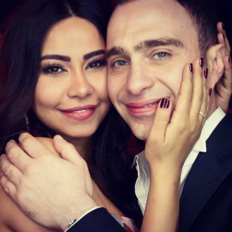 شيرين عبد الوهاب وحسام حبيب 