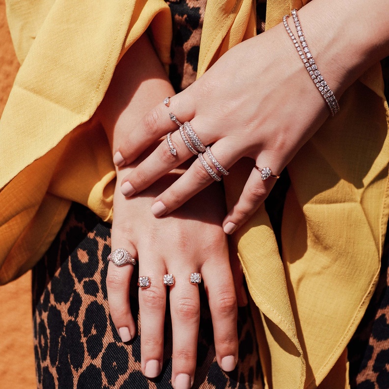 أروع تصاميم الخواتم المزينة بالأحجار الثنائية (1)