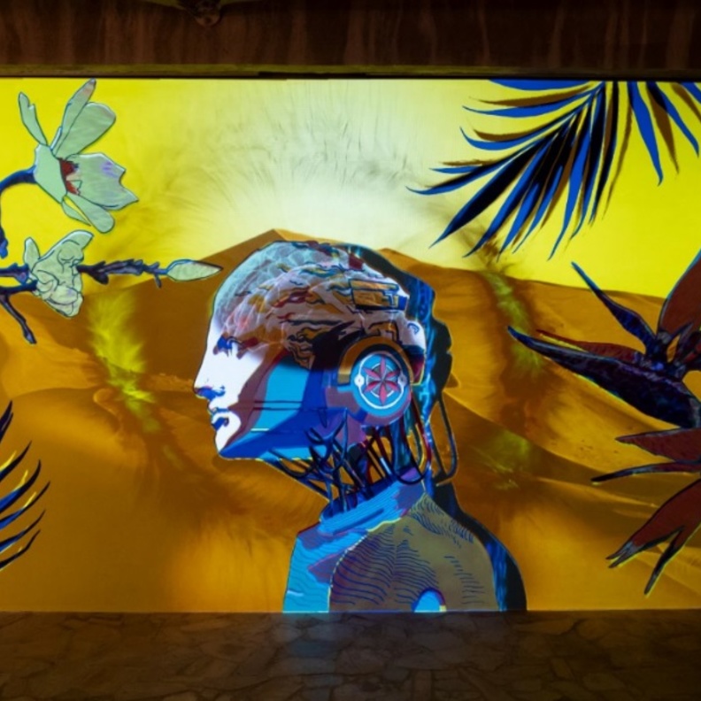 إبداع فني في مهرجان سكة للفنون