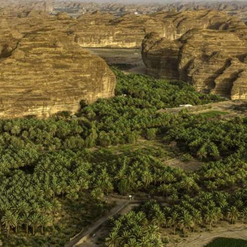 الطبيعة الساحرة للعلا - المصدر @khaledalharttyy.