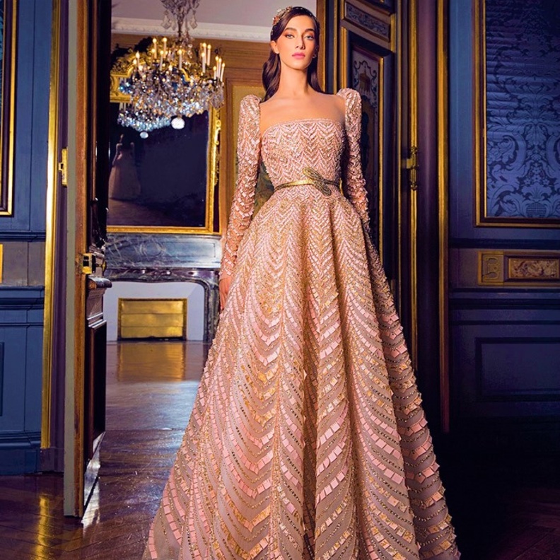 الوان فساتين ام العروس@ziadnakad