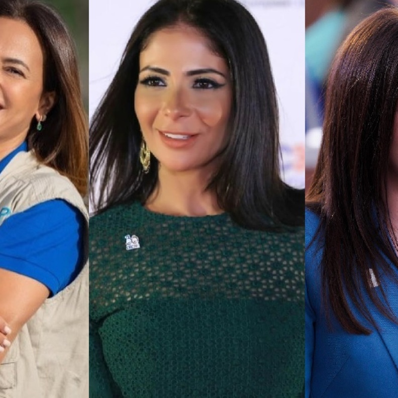 منى زكي وهند صبري ودنيا سمير غانم 