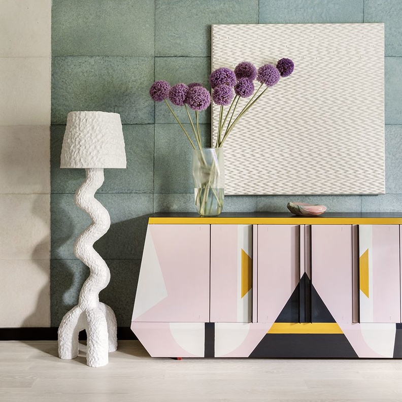 تصميم كونسول من إبداع Kelly Wearstle