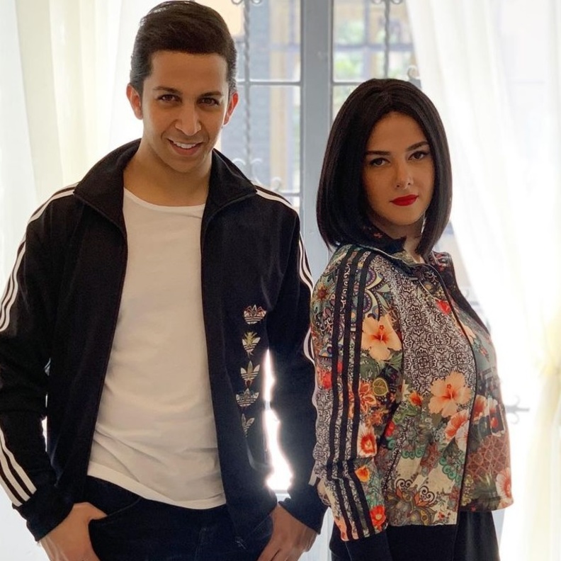 دنيا سمير غانم والمنتج هشام جمال